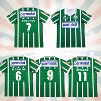Wholesale THAILAND PALMEIRAS Retro Soccer Jerseys home green vintage Camiseta de futbol classic football shirts