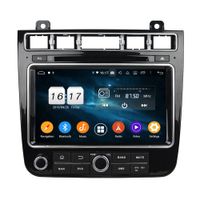 Wholesale 4GB GB DIN quot PX6 Android Car DVD Player DSP Radio GPS Navigation for VW Volkswagen Touareg Bluetooth WIFI Easy Connect