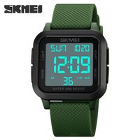 Wholesale Wristwatches Mens Watches SKMEI Fashion Sport Waterproof Digital LED Countdown Chrono Alarm Clock Male Reloj Hombre Montre