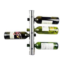 Wholesale Tabletop Wine Racks Creative Rack Holder Holes Home Bar Wall Vertical Bottle Stand