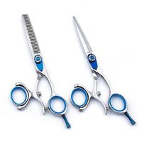 Wholesale Hair Scissors Inch Professional Salon Japanese Stainless Steel CR Barber Cutting Swivel Shears