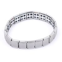 Wholesale Magnetic Bracelet Men Healing Health Germanium Stretch Jewelry Best Gift Stainless Steel Care Hand Chain Magnet