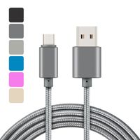 Wholesale Metal Housing Braided Micro USB Cables A Durable High Speed Charging Type C Cable with Bend Lifespan for Android Smart Phone