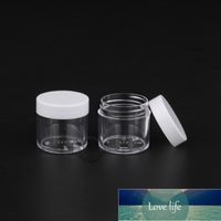 Wholesale Packing Bottles x g High Quality Clear Plastic Cream Jar ml oz Cosmetic Containers With White Lid Sample Display Jars Free
