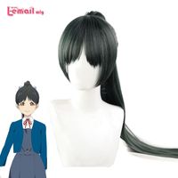 Wholesale Synthetic Wigs L email Wig Love Live Hazuki Ren Cosplay Live Super Star Liella Long Ponytail Hair Halloween