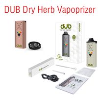 Wholesale Original DUB Dry Herb Vaporizer Preheat E cigarette Kits Level Temperatures Control mAh Battery Colors Vape Pen with Type C USB Charging Haptic Feedback