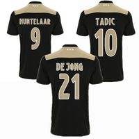 Wholesale Retro classic ZIYECH soccer jerseys DOLBERG SCHONE TADIC VAN DE BEEK DE JONG NOURI HUNTELAAR Ajaxes away football shirt