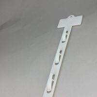 Wholesale L782mm Plastic PP Retail Supplies Hanging Merchandise Clips Strips W19mm Products Display For Supermarket Store Promotion