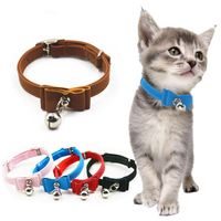 Wholesale Cat Collars Leads Pet Cats And Dogs Convenient Outdoor Travel With Bells Practical Traction Rope Supplies Accessories