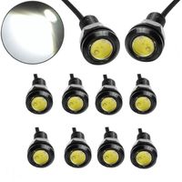 Wholesale Emergency Lights W LED MM DC12V Eagle Eye Light Car Fog DRL Daytime Reverse Backup Parking Signal Lamp Selling