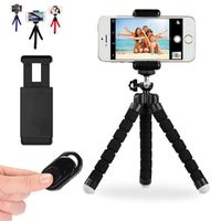 Wholesale Cell Phone Mounts Holders Cute Holder Flexible Octopus Tripod Bracket For Mobile Camera Selfie Stand Monopod Support Po Remote Control