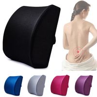 Wholesale Cushion Decorative Pillow D Mesh Memory Foam Lumbar Support Seat Relieve Pain Back Massager For Summer Home Office Car Soft