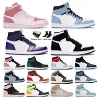 Wholesale 20Hight Cut Jumpman Basketball Shoes Retro barb high top union NUC Jorden s ow joint Chicago North Carolina blue obsidian shadow gray black red toe casual sneakers