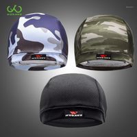 Wholesale Motorcycle Helmets WOSAWE Breathable Thin Inner Caps Layer Anti Sweat Motocross Racing Ski Cycling Under Helmet Lining Hat Adult
