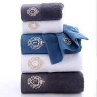 Wholesale Towel Set Pure Thick Cotton El Bath X140CM Face Hand Beauty Salon Homestay Gift