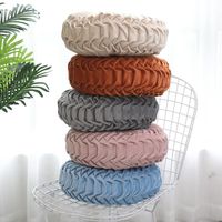 Wholesale Cushion Decorative Pillow Round Chair Cushion PP Cotton Pumpkin Seat Pad For Patio Home Car Office Floor Insert Filling Memory Foam Tatami