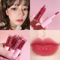 Wholesale Lip Gloss Matte Lipstick Mirror Glaze White And Easy To Color Waterproof Sweat proof Water Glass High Quality