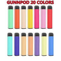 Wholesale Gunn pod Disposable electronic cigarette mAh Battery Puffs Vaporizer juice With Colors Available vape pen