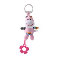 Wholesale Old Cobbler Baby room decoration Bed bell hanging toys Cute cartoon Panda With teether Animal Wind chimes Crib Rattle Nursery Store C3