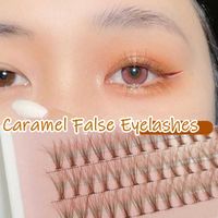 Wholesale False Eyelashes Roots Single Cluster Eye Makeup Grafting Fiber Bushy Eyelash Extension Thickening Supplies