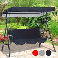 Wholesale Tents And Shelters D Top Rain Cover Ruffled Park Rain Proof Outdoor Patio Swing Chair Dust Covers Waterproof Seat