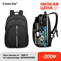 Wholesale 2021 Tigernu New Large Capacity inch Anti Theft Laptop Bags Waterproof Men s Backpack Travel Male Bag For Teenager