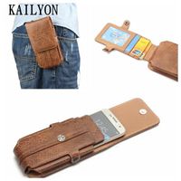 Wholesale 11 Special Offer Luxury Holster Case For Galaxy Note Waist Bag Belt Clip Cover Leather Pouch Cell Phone Cases