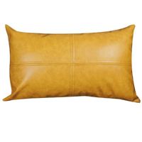 Wholesale Cushion Decorative Pillow PU Horse Pattern Leather Cushion Covers For Office car sofa throw Decorative Faux Snakeskin Pillowcase Home Decor