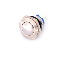 Wholesale Smart Home Control Waterproof Momentary High Stainless Steel Metal Push Button Switch Car Start Horn Speaker Bell Automatic Reset mm