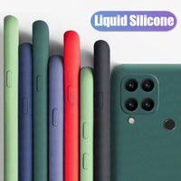 Wholesale Silicon Phone Cases OPPO Reno Pro Protective Case Original Silicone For A53 A94 A95 A74 A52 A72 GT Find X3 C3 Back Cover