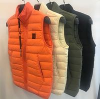 Wholesale topstoney ss Ne w pattern konng gonng Vest autumn and winter thickened waistcoat fashion brand high version men s clothing