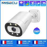 Wholesale MISECU Ai Smart Camera PoE MP With Microphone Speaker Audio Security Camera Outdoor Waterpfoof Night Vision Video Surveillance H0901