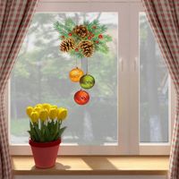 Wholesale Wall Stickers Christmas Personality Plant Living Room Bedroom Window Glass Decoration Tree