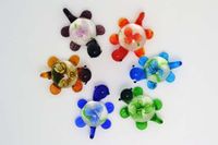 Wholesale FREE Flower D Animal Turtle Murano Glass Bead Pendants FIT Necklaces Girl s Women s Jewelry pdt2