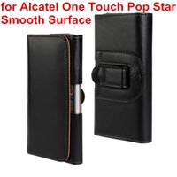 Wholesale Newest Waist Case Holster PU Leather Belt Clip Pouch Cover Case For Alcatel One Touch POP Star Mobile Phone Bag