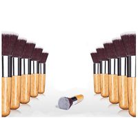 Wholesale Korea Hot Makeup Flat Foundation Brushes Top Soft Kabuki Brush Multifunction Powder Buffing EDM Foundation Brush M294