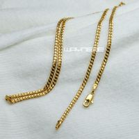 Wholesale Elegant K CT Yellow Gold Filled GF inch cm Length Ladies Chain Necklace N316