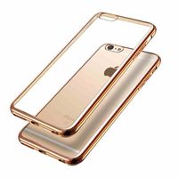 Wholesale Ultra thin Soft TPU Electroplate Case For iPhone S Plus quot Shockproof Silicone Case Soft Shell for iPhone6 plus