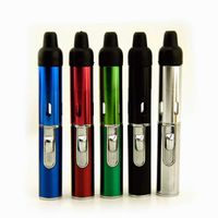 Wholesale Sneak A Vape Click N Vapes Butane Flame Lighter Mini Herbal Vaporizer Smoking Pipewith Built in Wind Proof Jet Torch Lighters