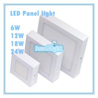 Wholesale Downlights Dimmable W W W w Square Led Panel Light Surface Mounted lighting ceiling spotlight AC V