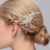 Wholesale Top Quality Bridal Headpiece Hair Accessory Hair Wear orgeous Crystal Wedding Bridal Tiaras Crown Wedding Hair combs Bridal Accessories