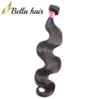 Wholesale Bella Hair Bundles Body Wave Brazilian Malaysian Peruvian Indian Hair Extensions Unprocessed Virgin Human Hair Weaves pc Drop Shipping