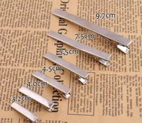 Wholesale DIY barrettes hair clips large big metal flat alligator clip hairclips accessories A4190
