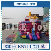 inflatable bouncy castle wholesale bounce pirate ship construction truck
