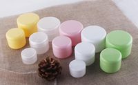 Wholesale 20g g g color cream jar cosmetic container High Quality plastic bottle makeup sample jar cosmetic packaging