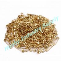Wholesale pack of NEW Garment Price Tag Accessory Gold Color Safety Pin mm x mm