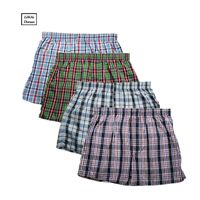 Wholesale Mens Underwear Boxers Loose Shorts Men S Cotton Checks Comfortable And Soft Casual Pants At Home