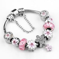 pandora charm vetro rosa pandora charm vetro rosa