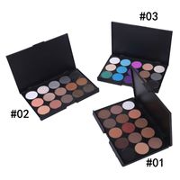 Wholesale Professional Colors Warm Nude Matte Shimmer Eyeshadow Palette Makeup Cosmetic by DHL