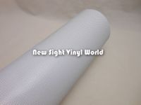 Wholesale High Quality Printable Solvent White One Way Vision Vinyl White Perforated Self Adhesive Vinyl ECO Solvent Printer Size x50M Roll